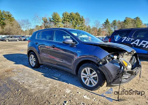 2019 Kia Sportage Lx z USA, uszkodzony, nr VIN KNDPMCAC5K7571880